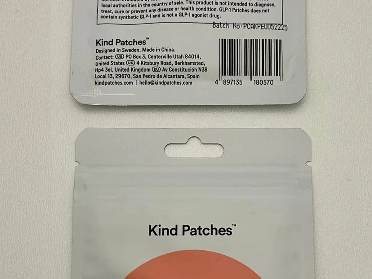 Billede 1 - Kind Patches GLP-1 Plastre - Helt Nye