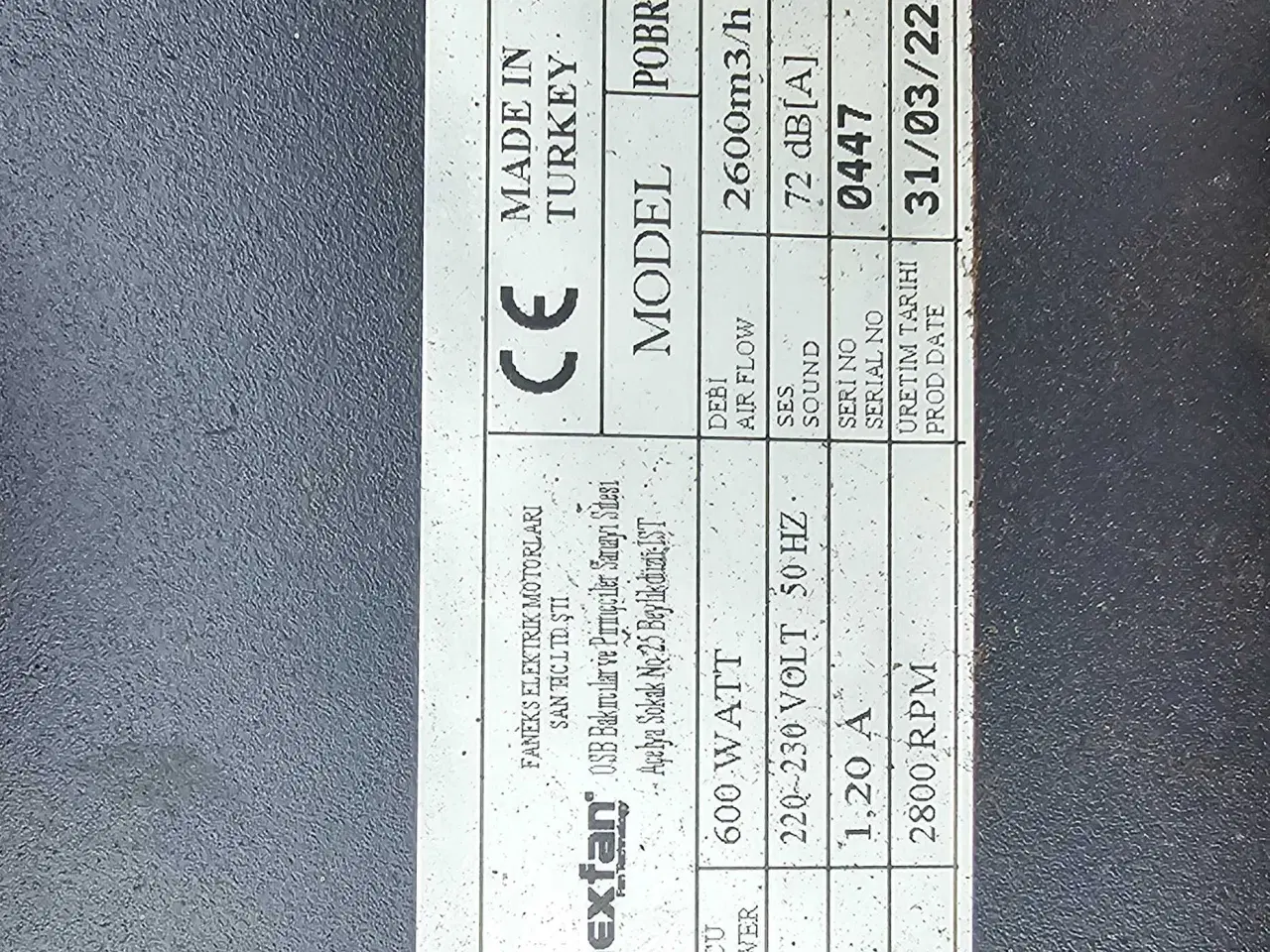 Billede 3 - Industri udsugning/ventilation