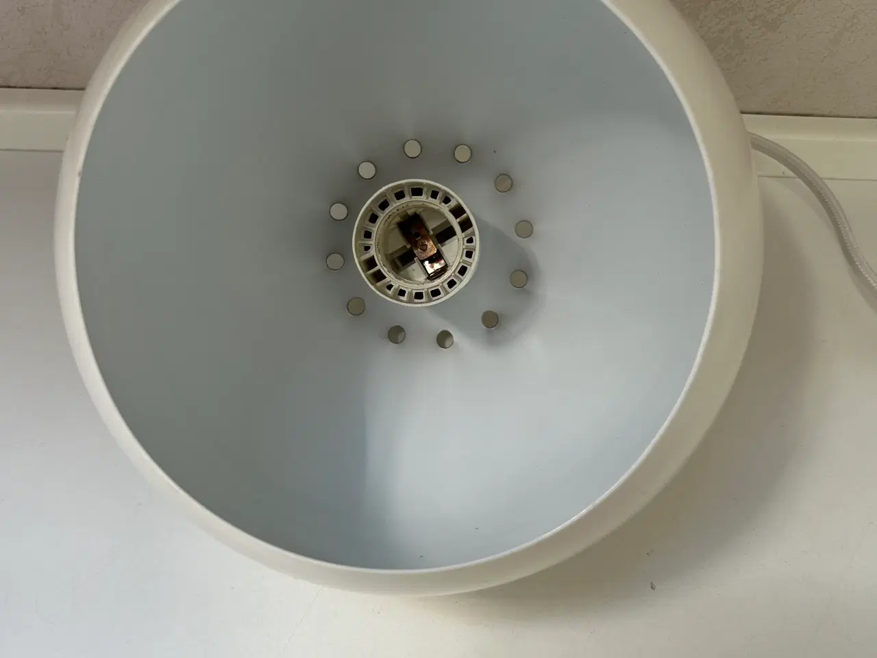 Billede 3 - Ball pendel i hvid