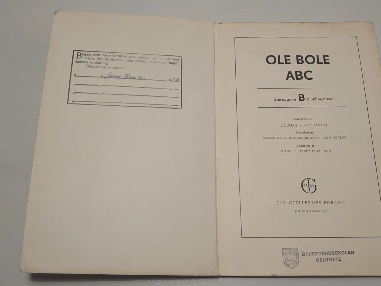 Billede 3 - Ole Bole ABC, sjælden udgave B fra 1953