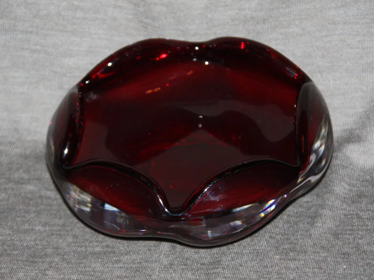 Billede 1 - Askebæger i glas Holmedaard ?? Svensk ?? Murano ??