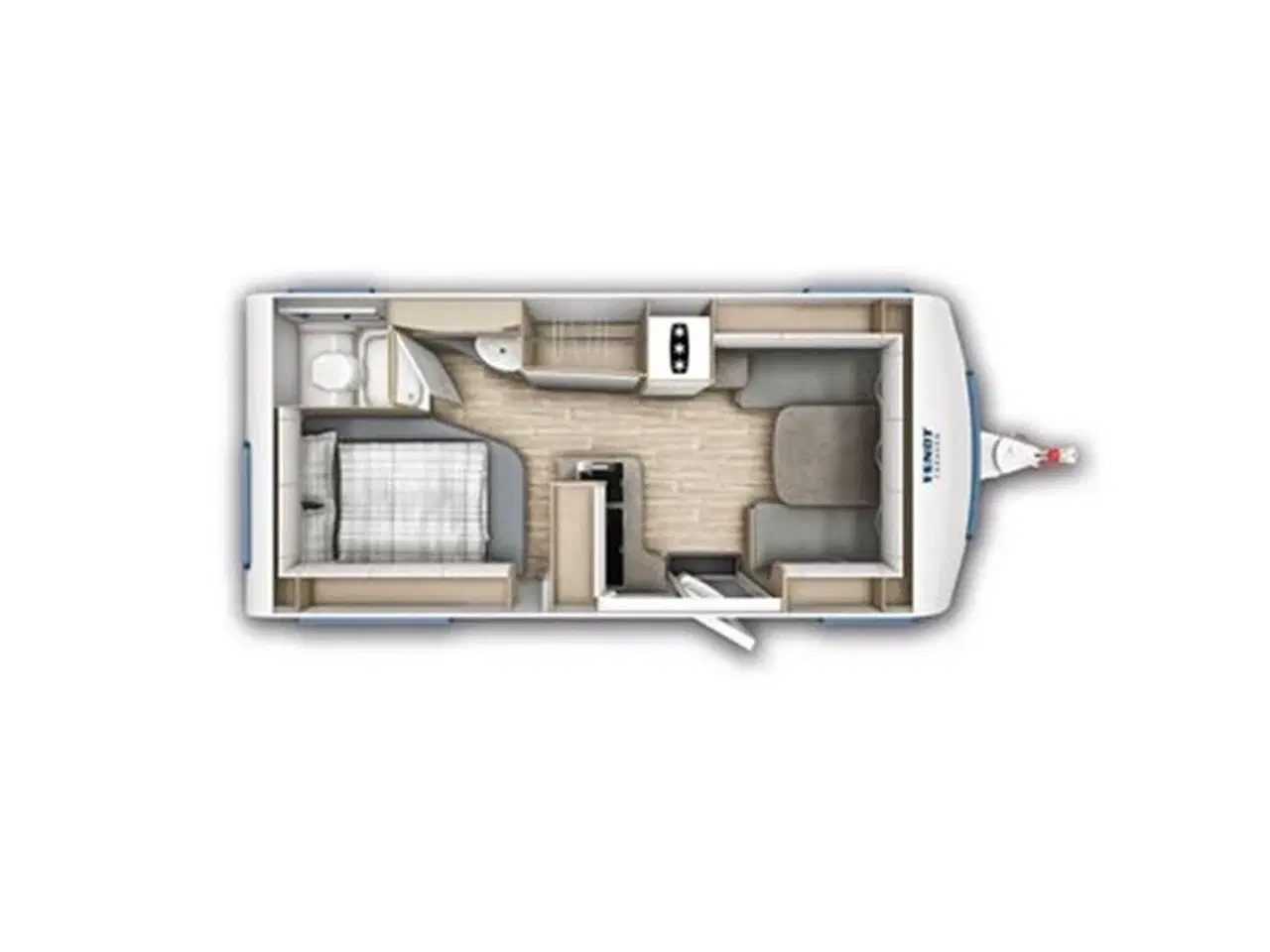 Billede 2 - 2025 - Fendt Bianco Activ 495 SFE   Prisen er inkl. klargøring, gastest, fugttest, syn og nummerplade.