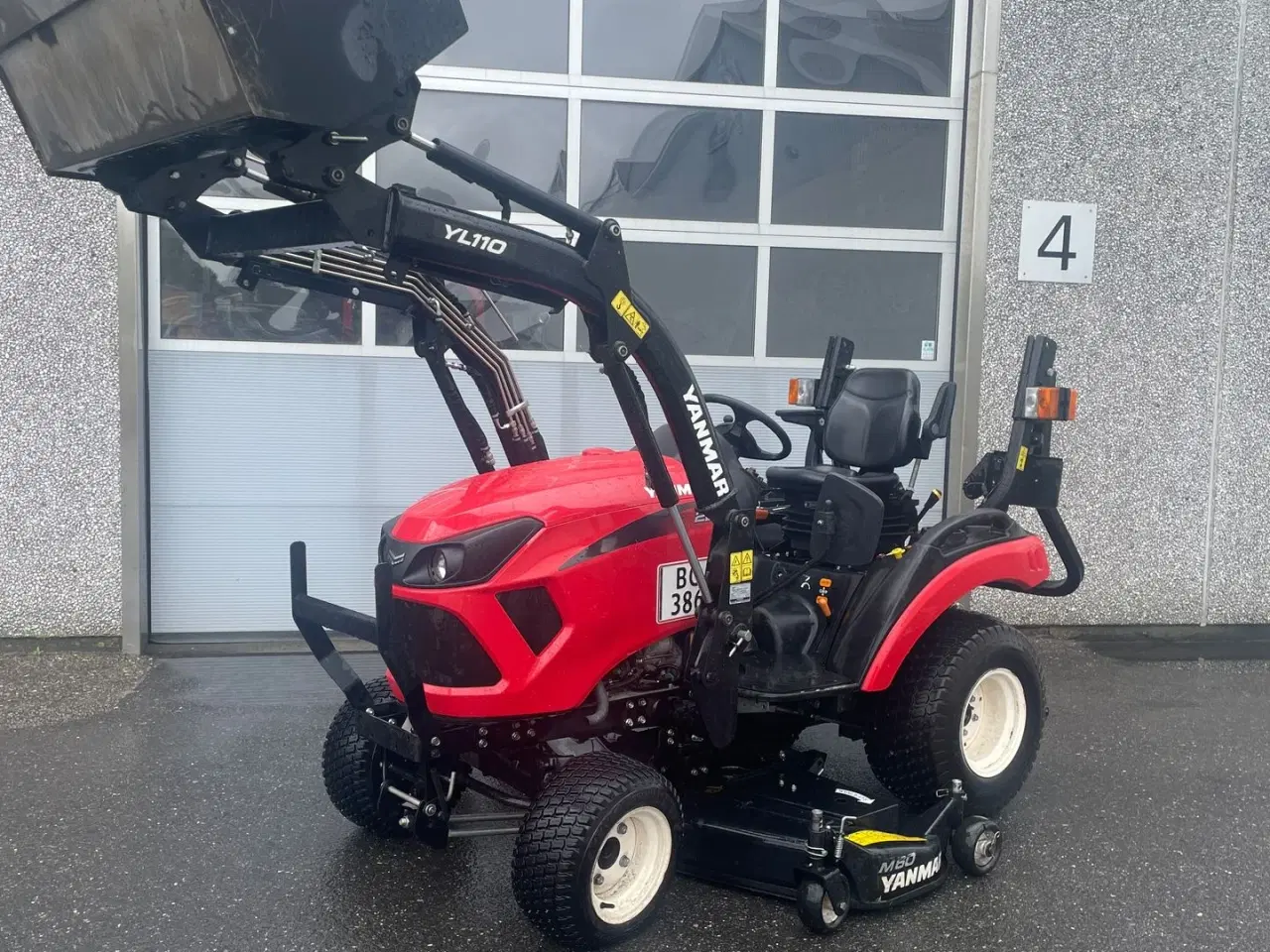 Billede 1 - Yanmar SA 221 med klippebord og frontlæsser