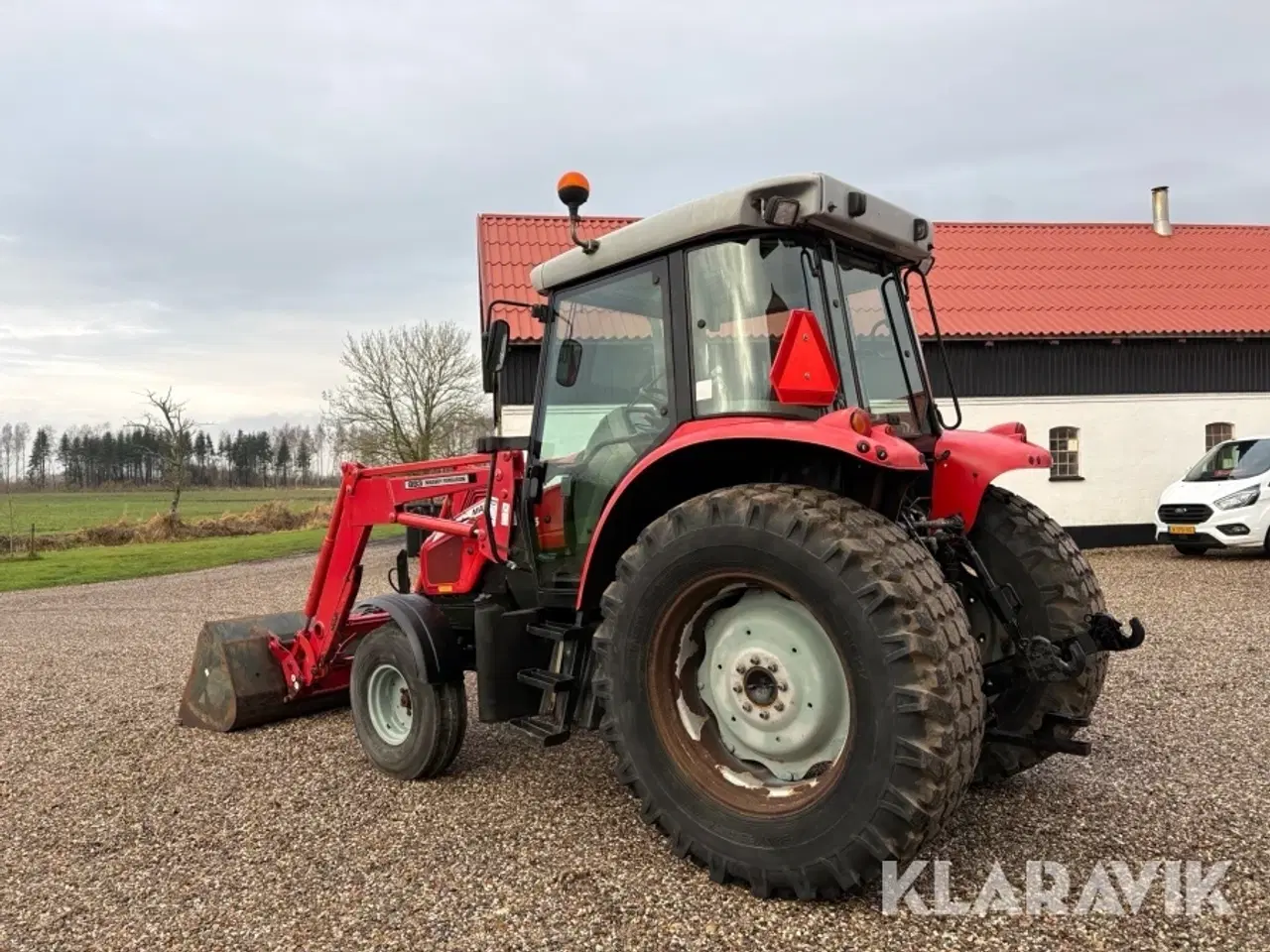 Billede 5 - Traktor med frontlæsser Massey Ferguson 5425