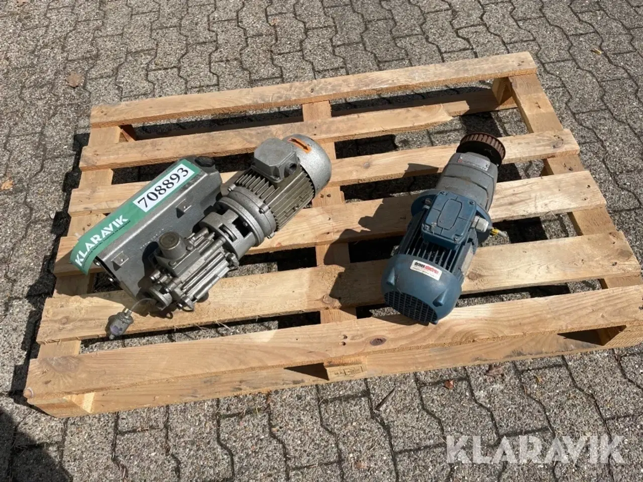 Billede 2 - Pumpe og motor Lafert - busch 16-112