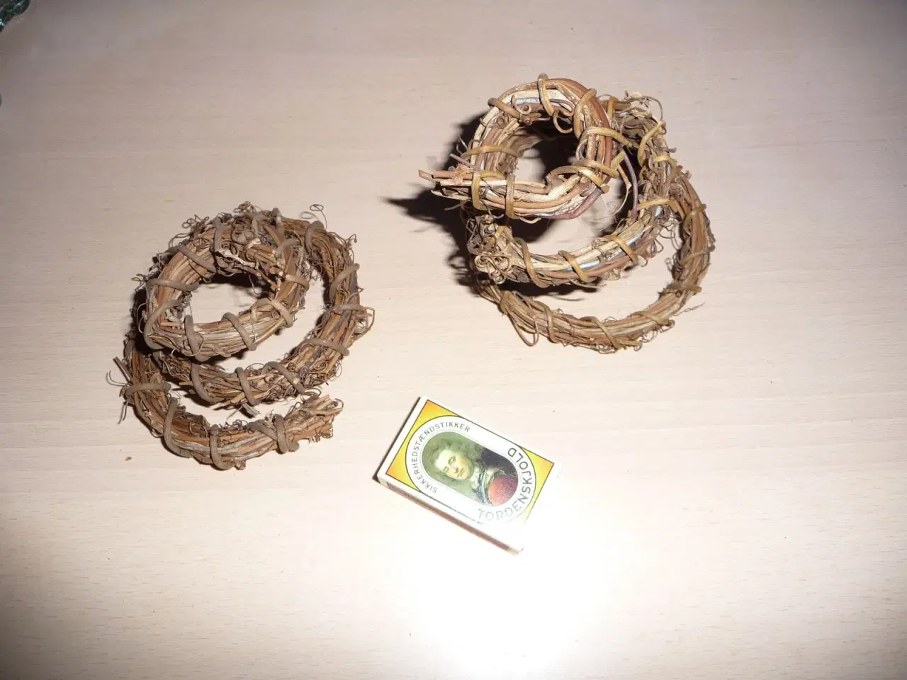 Billede 1 - 2 spiraler af træ