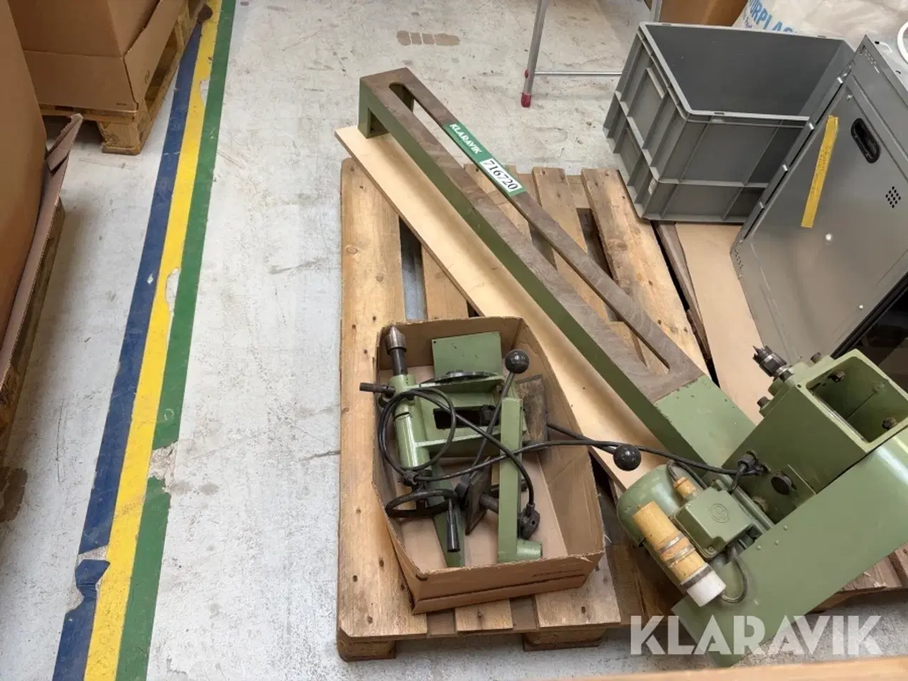 Billede 1 - Trædrejebænk Huvema HU 1000-2