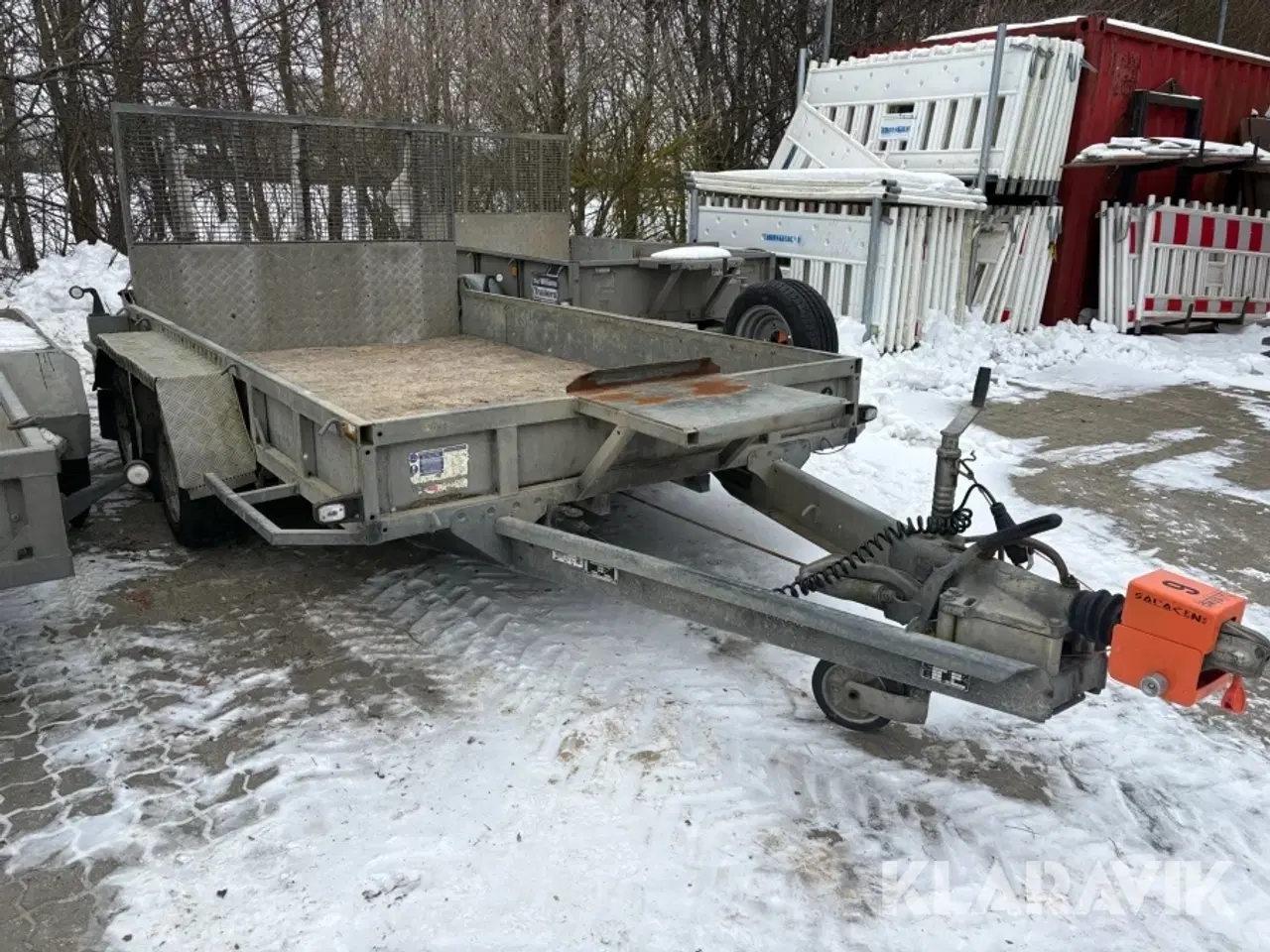 Billede 2 - Maskintrailer IFOR Williams trailers 106G