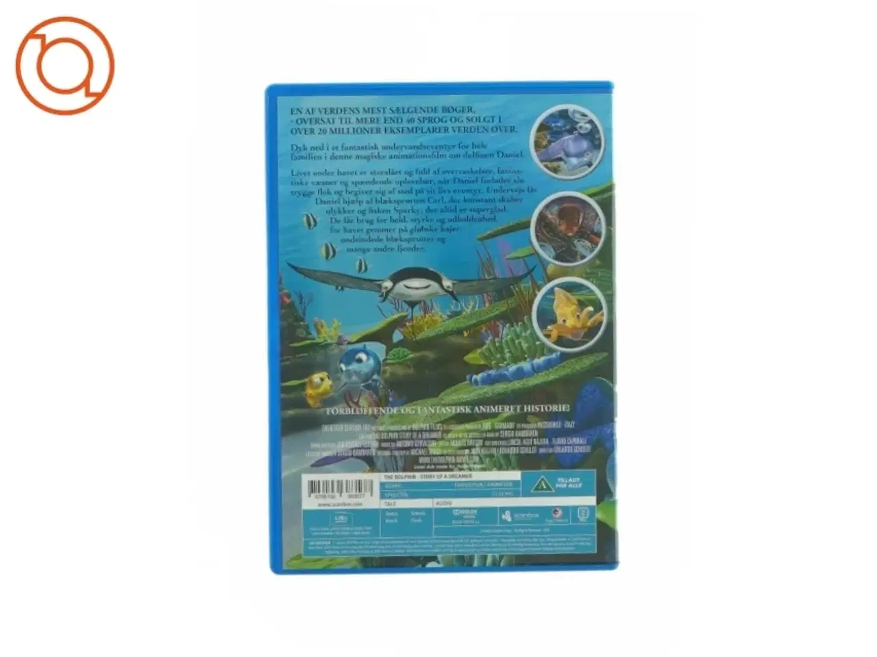 Billede 2 - Den lille delfin på eventyr (DVD)