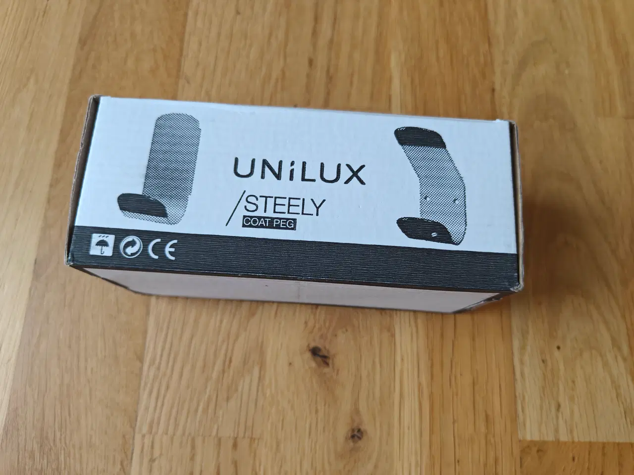 Billede 1 - Unilux Steely Magnetic – knage, sort ny.