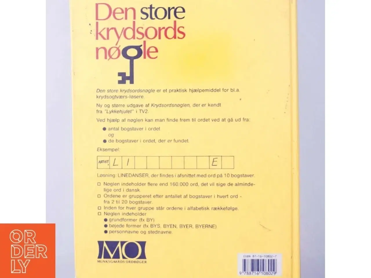 Billede 3 - Den store krydsordsnøgle af Torben Christiansen (Bog)