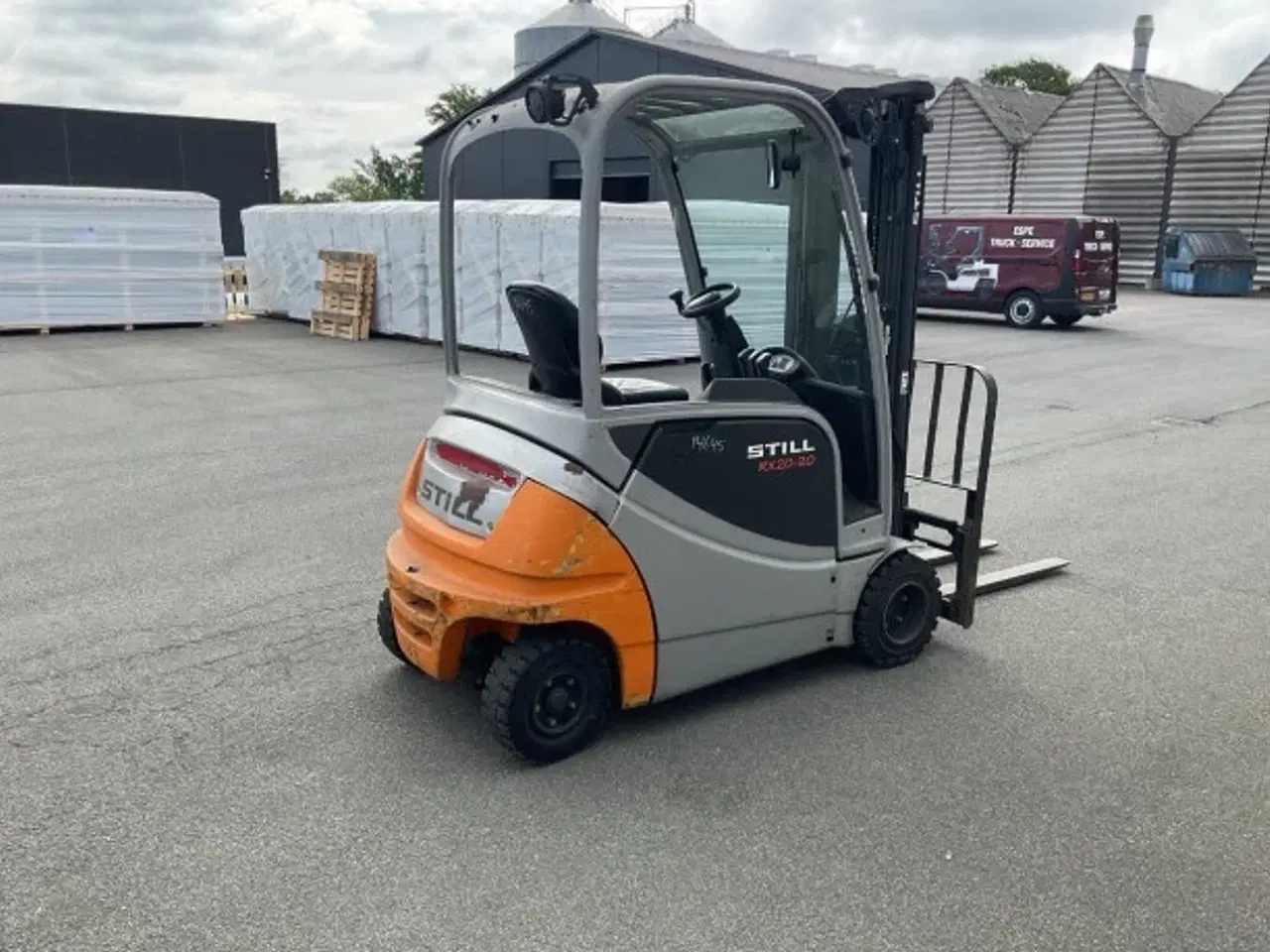 Billede 3 - Still 2 TONS Eltruck medTriplexmast og sideskift kun 3100 Timer