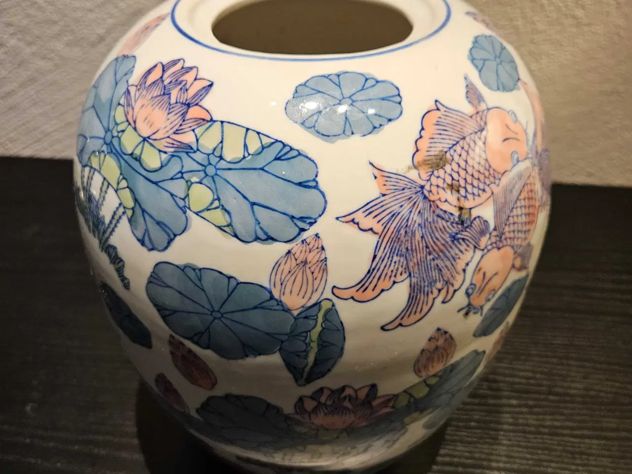 Billede 1 - Stor flot vase. 