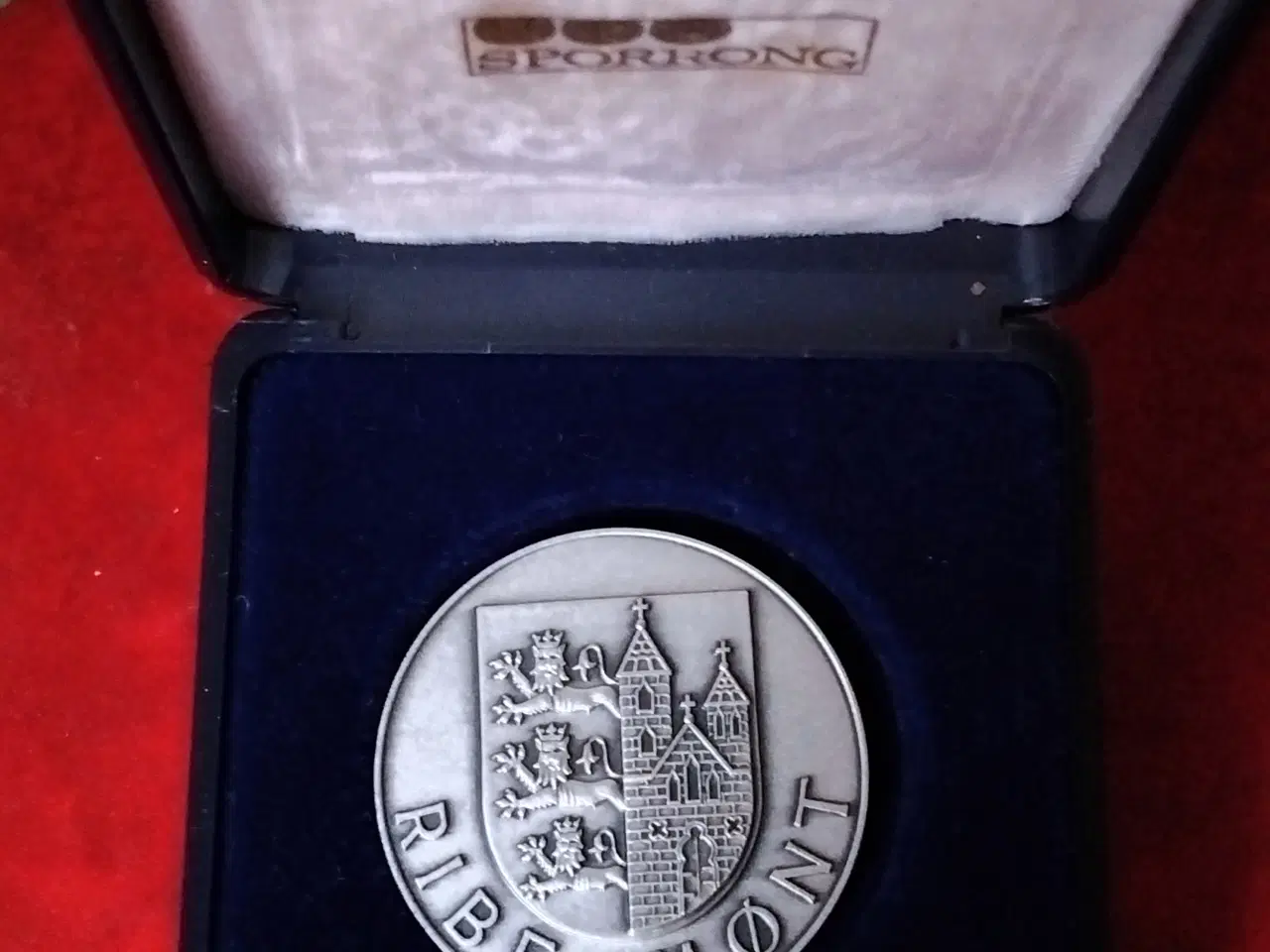 Billede 1 - RARE!! SØLV RIBE MØNT / MEDALJEN Oplag Kun 300Stk!