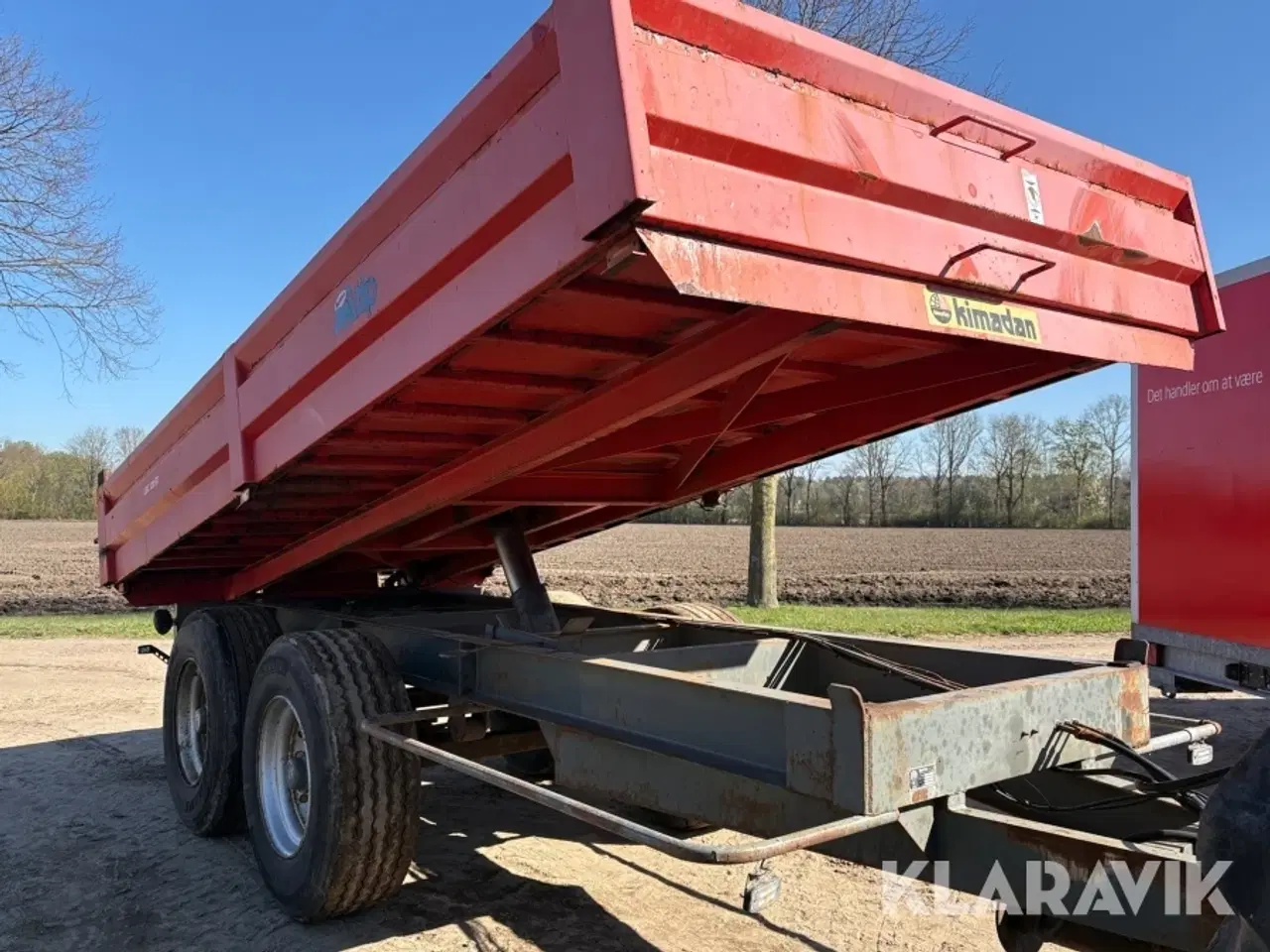 Billede 3 - Tipvogn Kimadan LBC 120 BT med ekstra sider