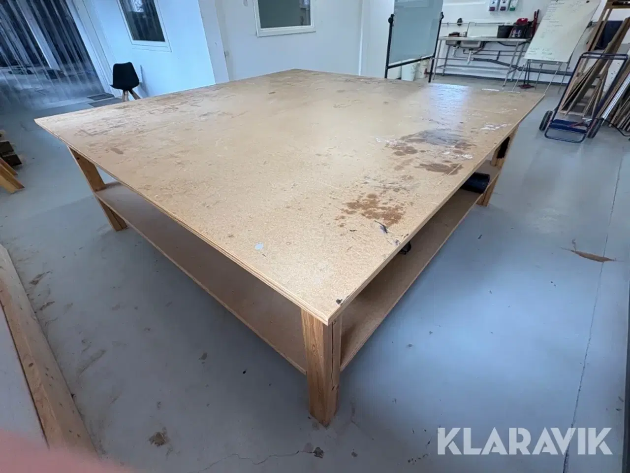 Billede 3 - Arbejdsbord træ