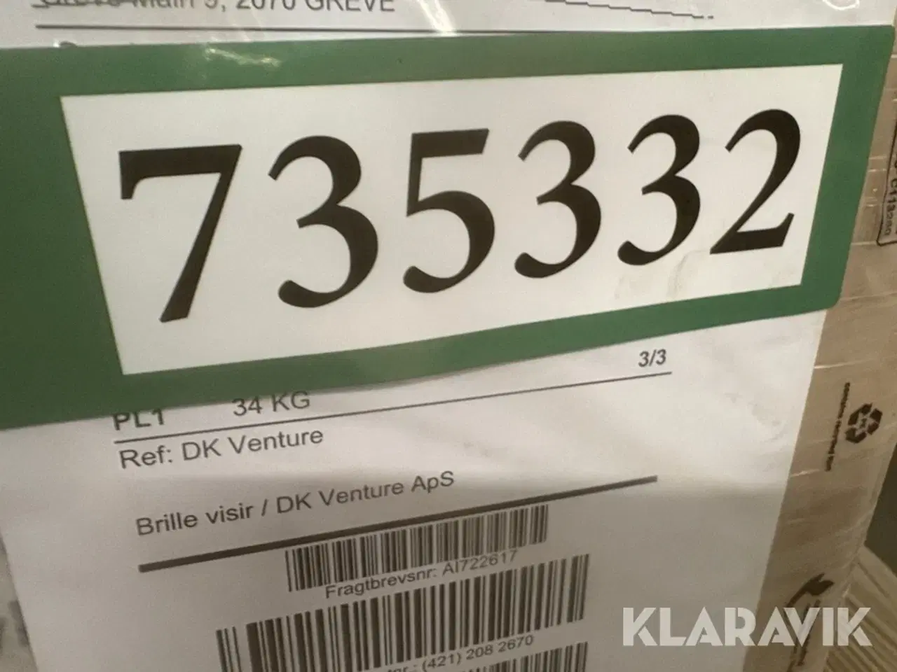 Billede 6 - Brillevisir OneCare - 2000 styk