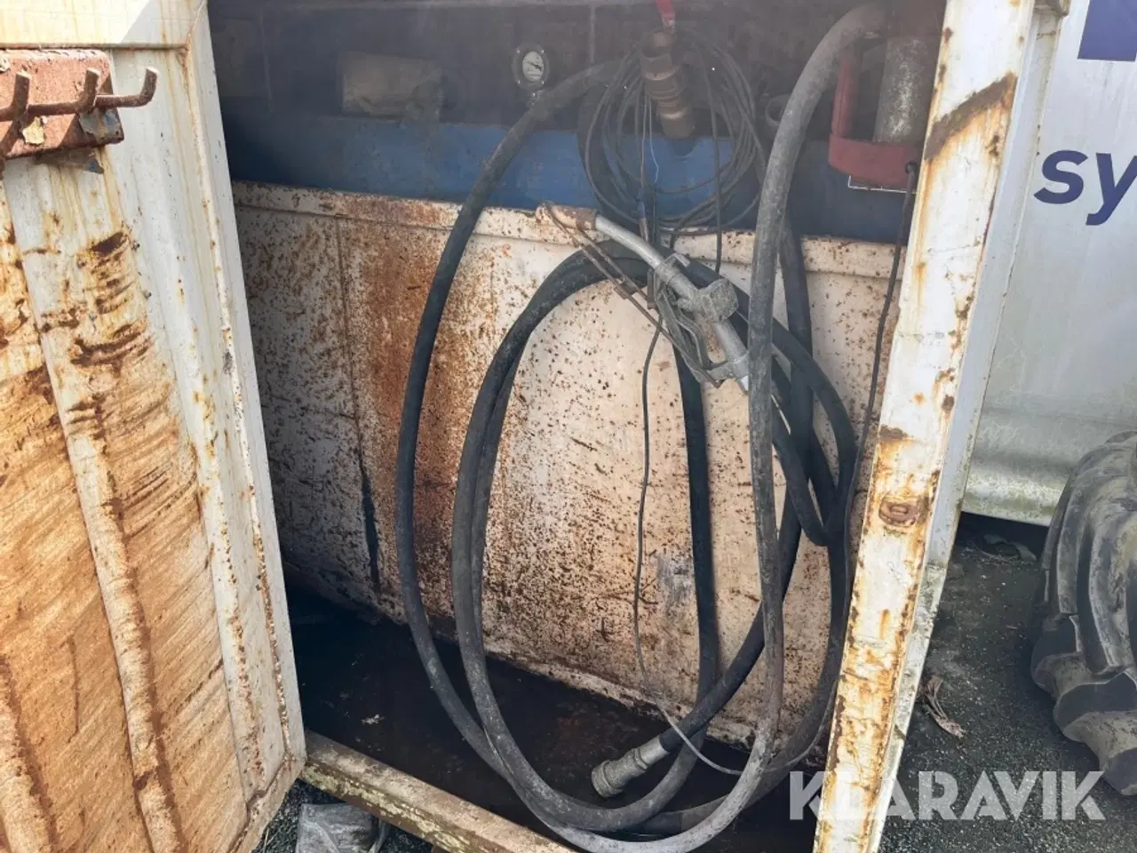 Billede 7 - Tank i container Zøllner 1500liter