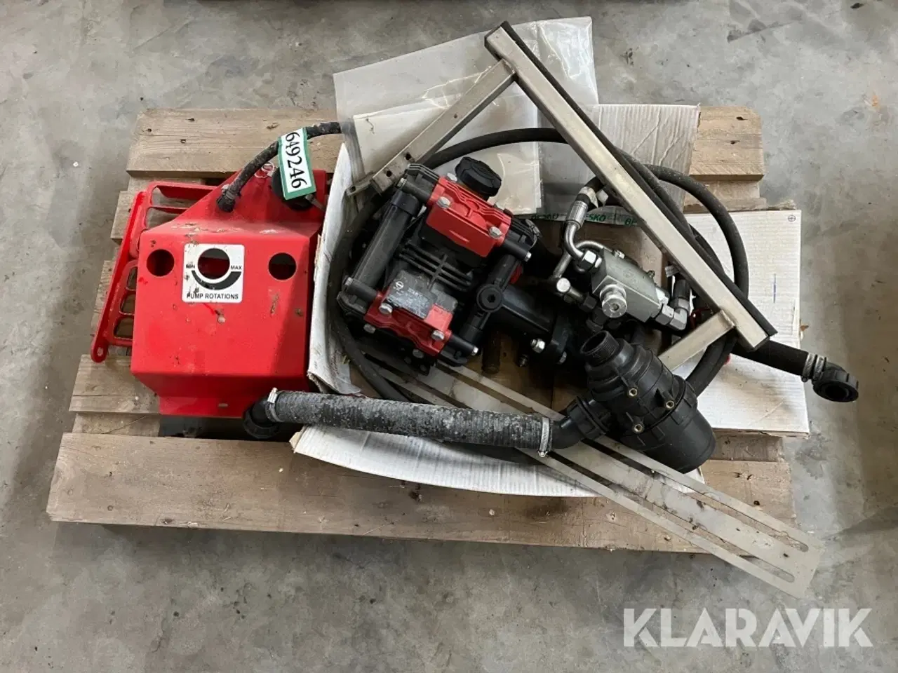 Billede 1 - Pumpe til Lindus fronttank