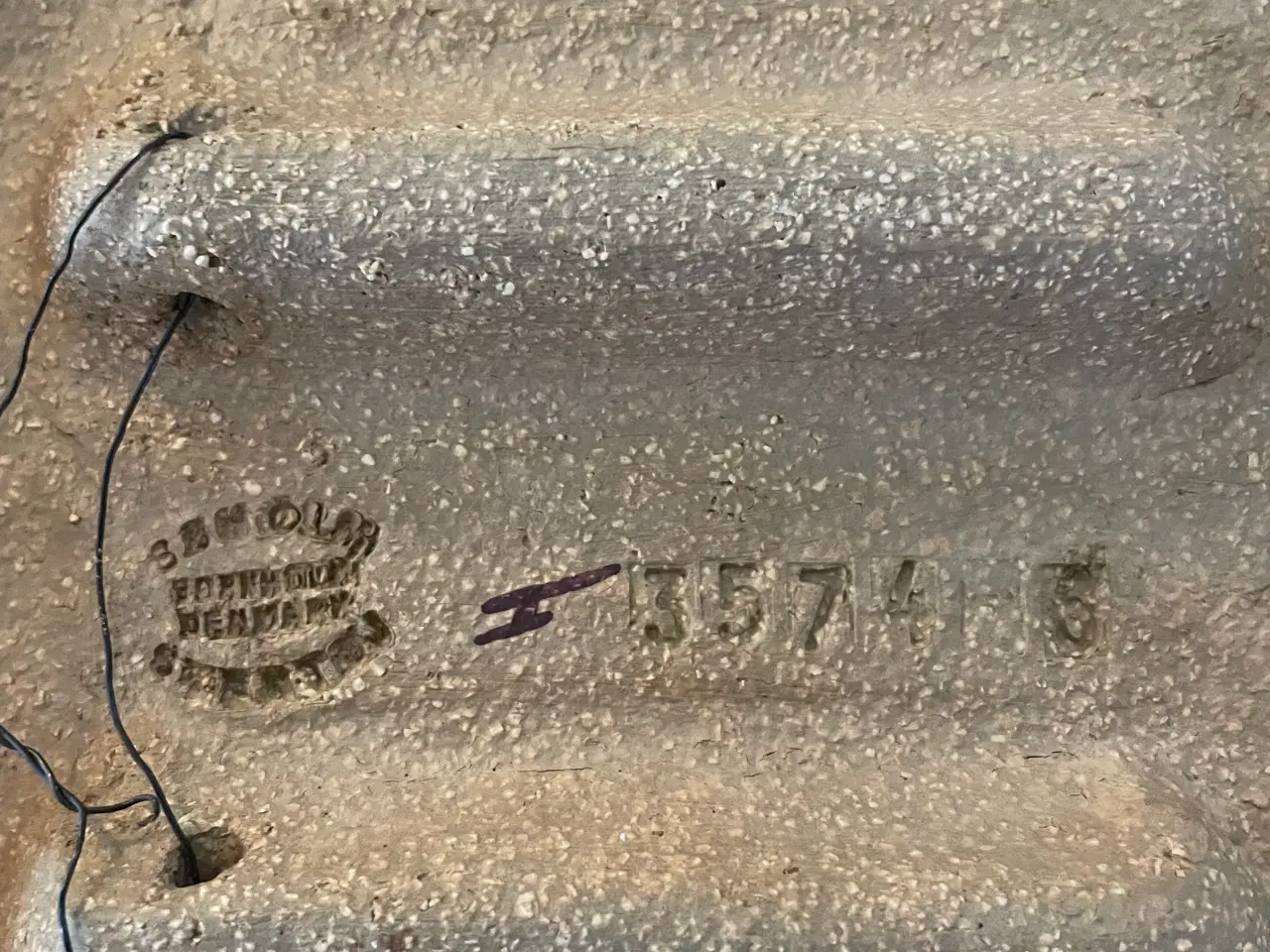 Billede 3 - Søholm relief nr. 3574/6 to brune fantasifugle