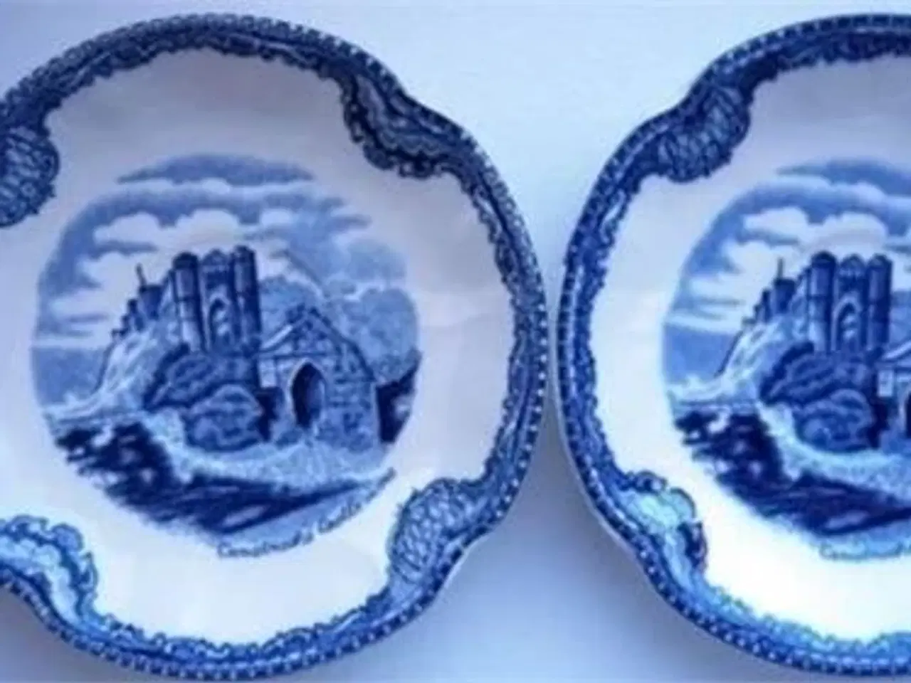 Billede 4 - Engelsk porcelæn/fajance i blå