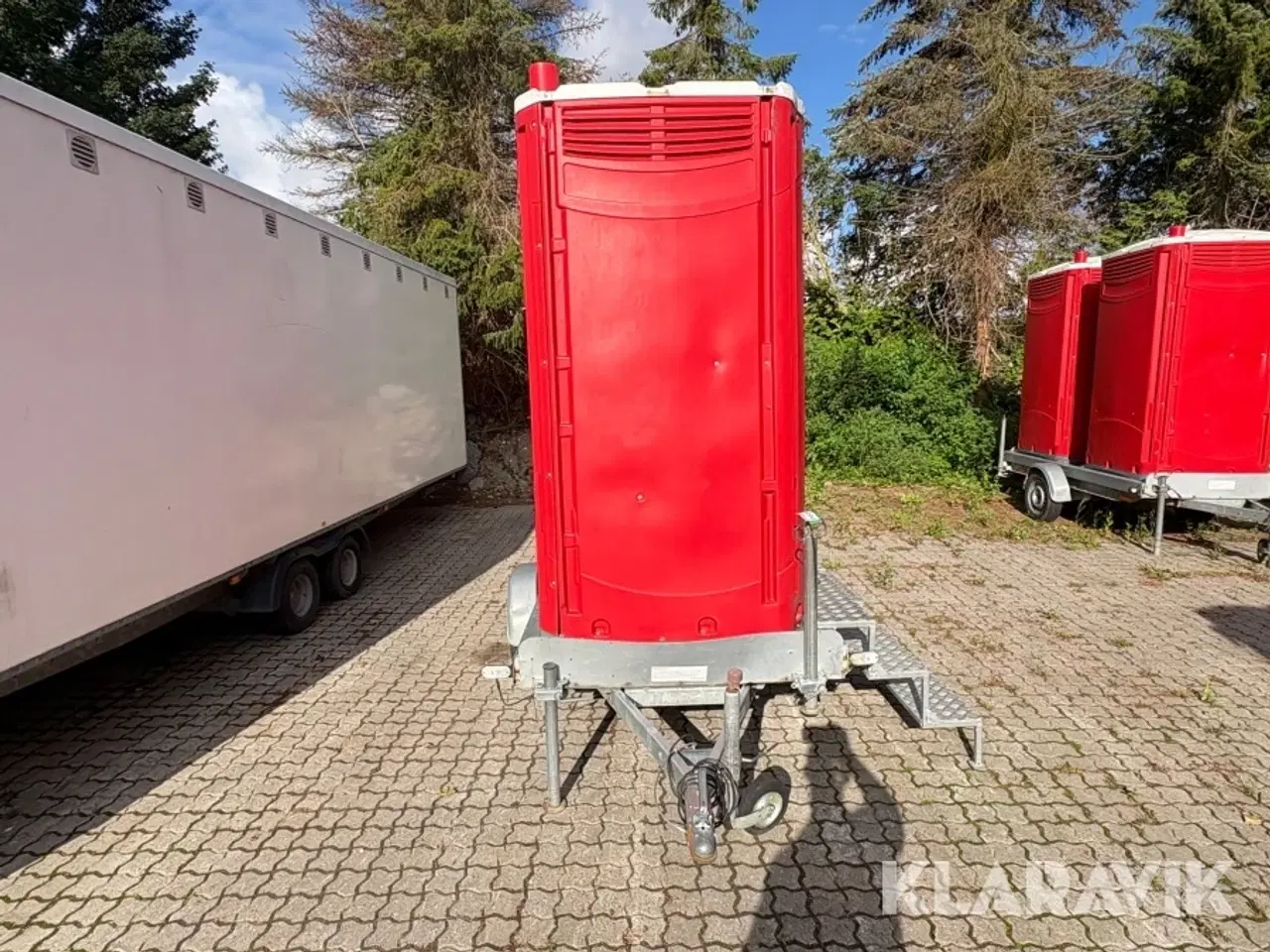 Billede 2 - Dobbelt toilet trailer Stema F 7515