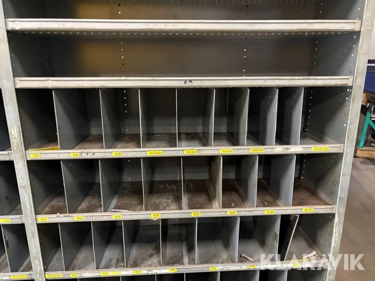 Billede 5 - Opbevaringsreol stål 5sæt