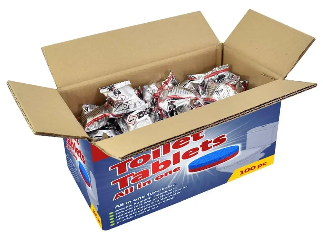 Billede 1 - Wc-tabletter 100 stk.