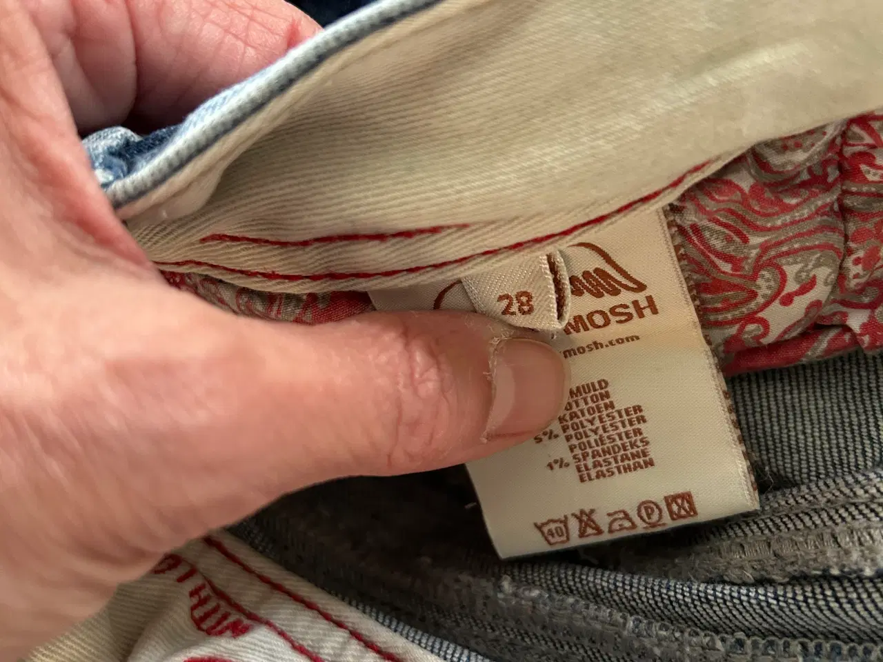 Billede 5 - Mos Mosh jeans str 28