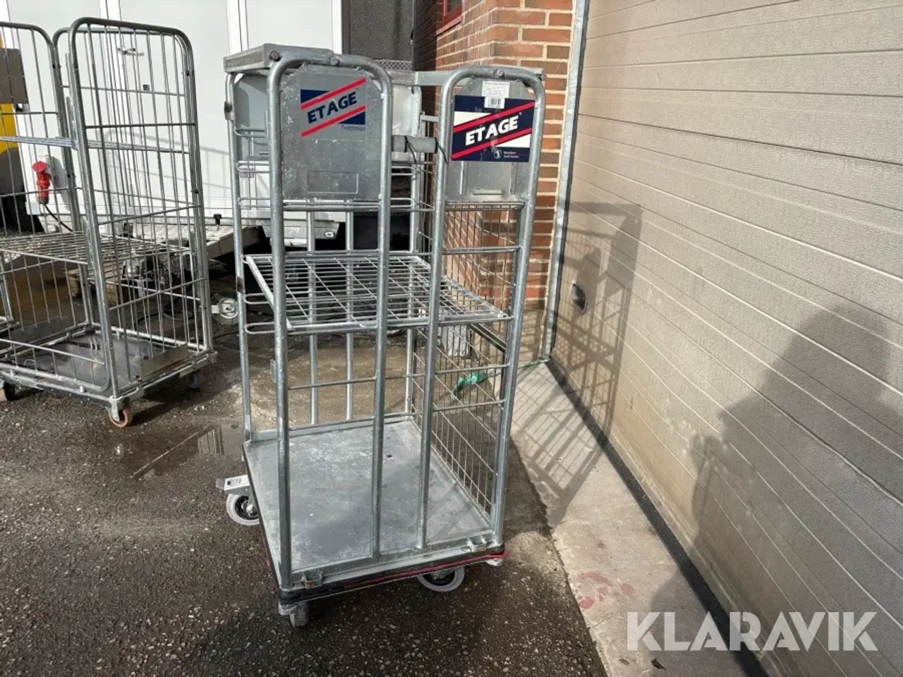 Billede 2 - Opbevaringsvogne Tvättman Etage - 10 styk