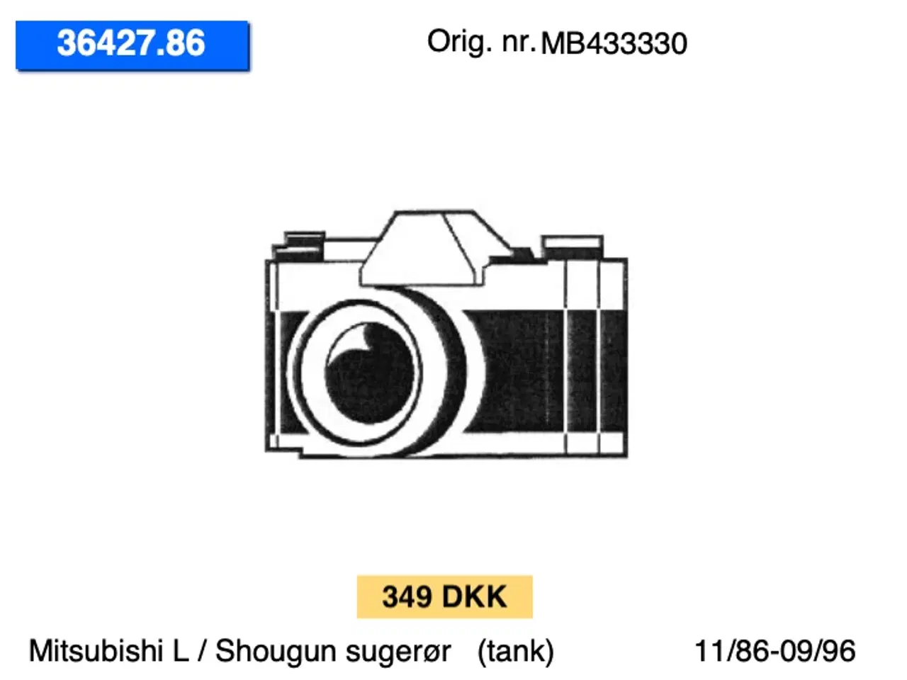 Billede 4 - Nye Mitsubishi L300-Shougun tanke m.m.