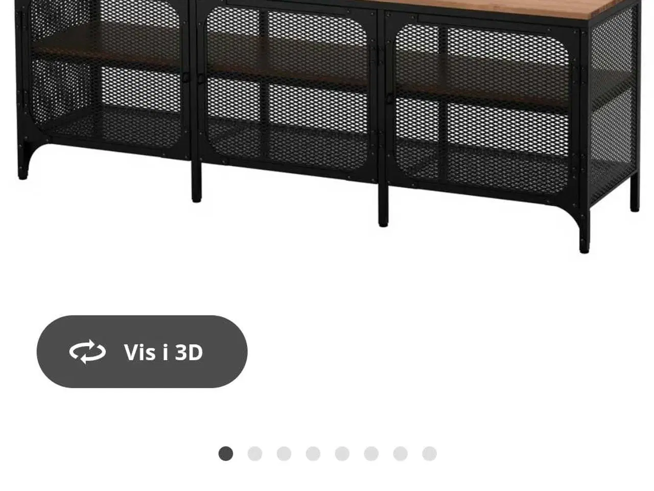 Billede 1 - FJÄLLBO Tv-bord, sort IKEA