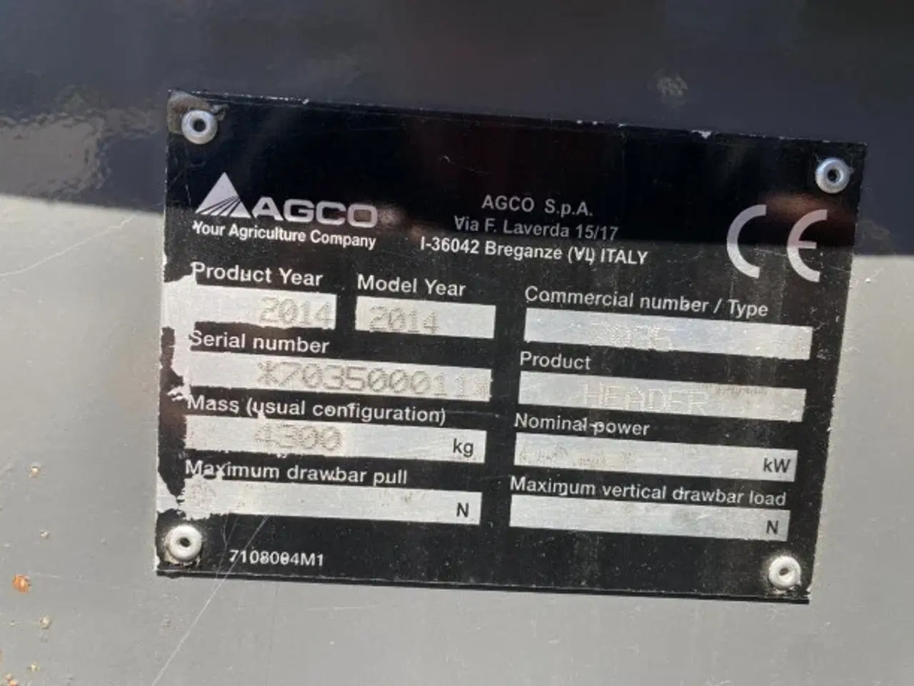 Billede 2 - Massey Ferguson35" Powerflow