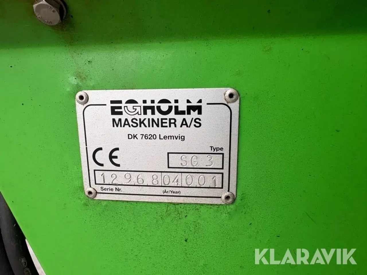Billede 4 - Hydraulisk saltspreder Egholm Sg 3
