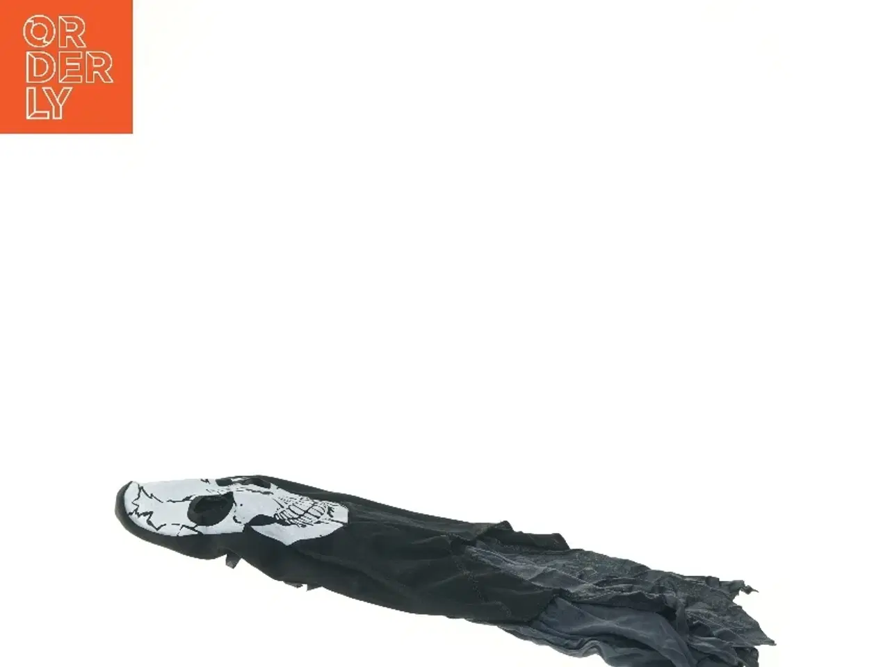 Billede 3 - Halloween dekoration med dødningehoved (str. Ø 23 cm)