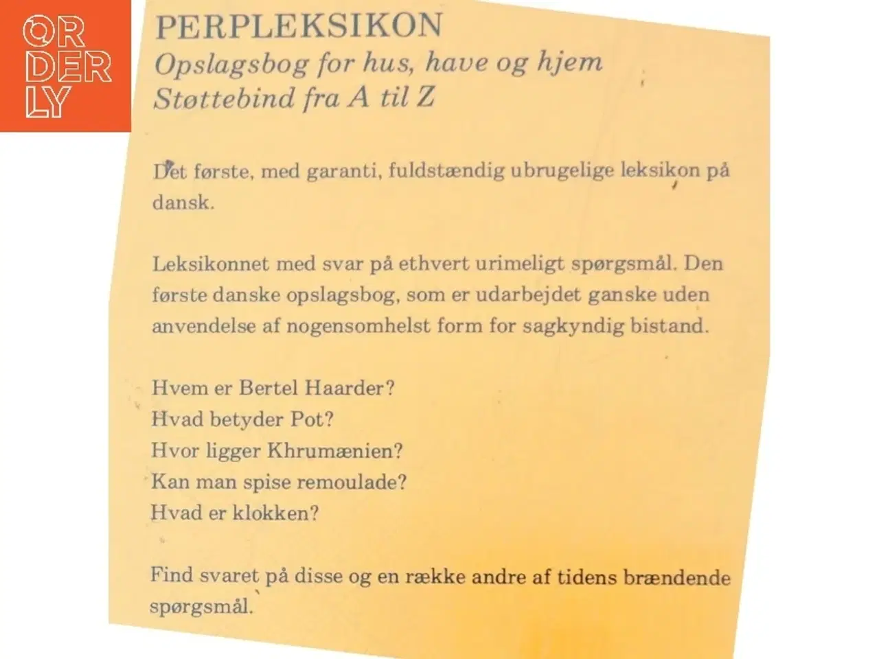 Billede 3 - PerpLeksikon af Peer Phied (Bog)