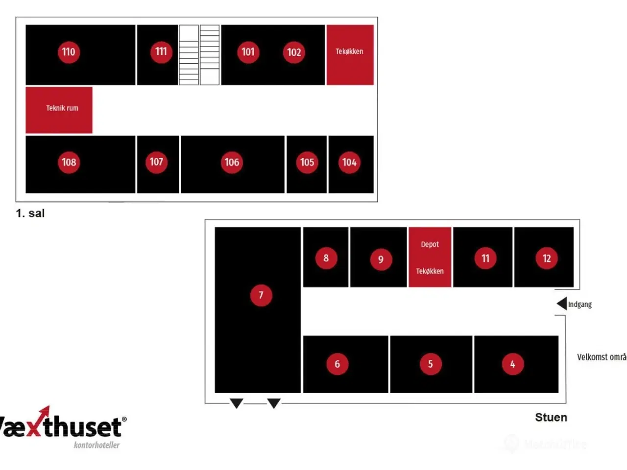 Billede 10 - Lej et kontor i Holbæk