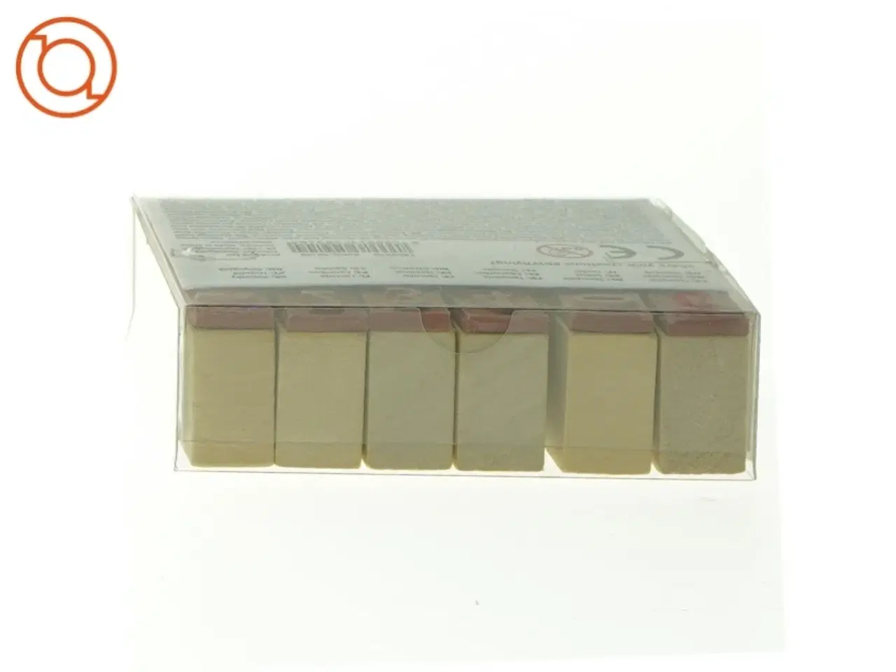 Billede 4 - Stempelsæt med tal og symboler (str. 10 cm)