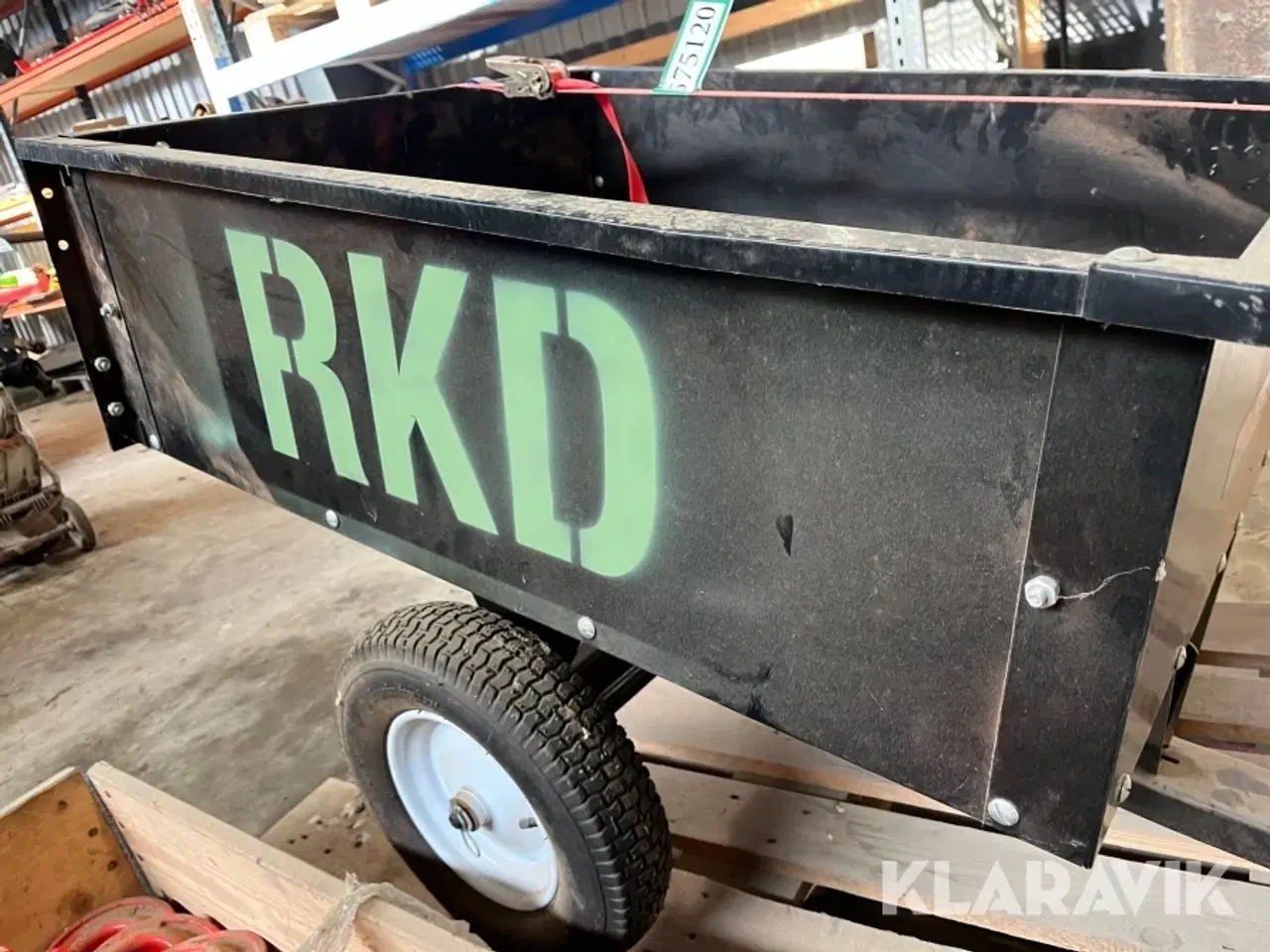 Billede 11 - Trailer Yard Commando Equipment til havetraktor / ATV