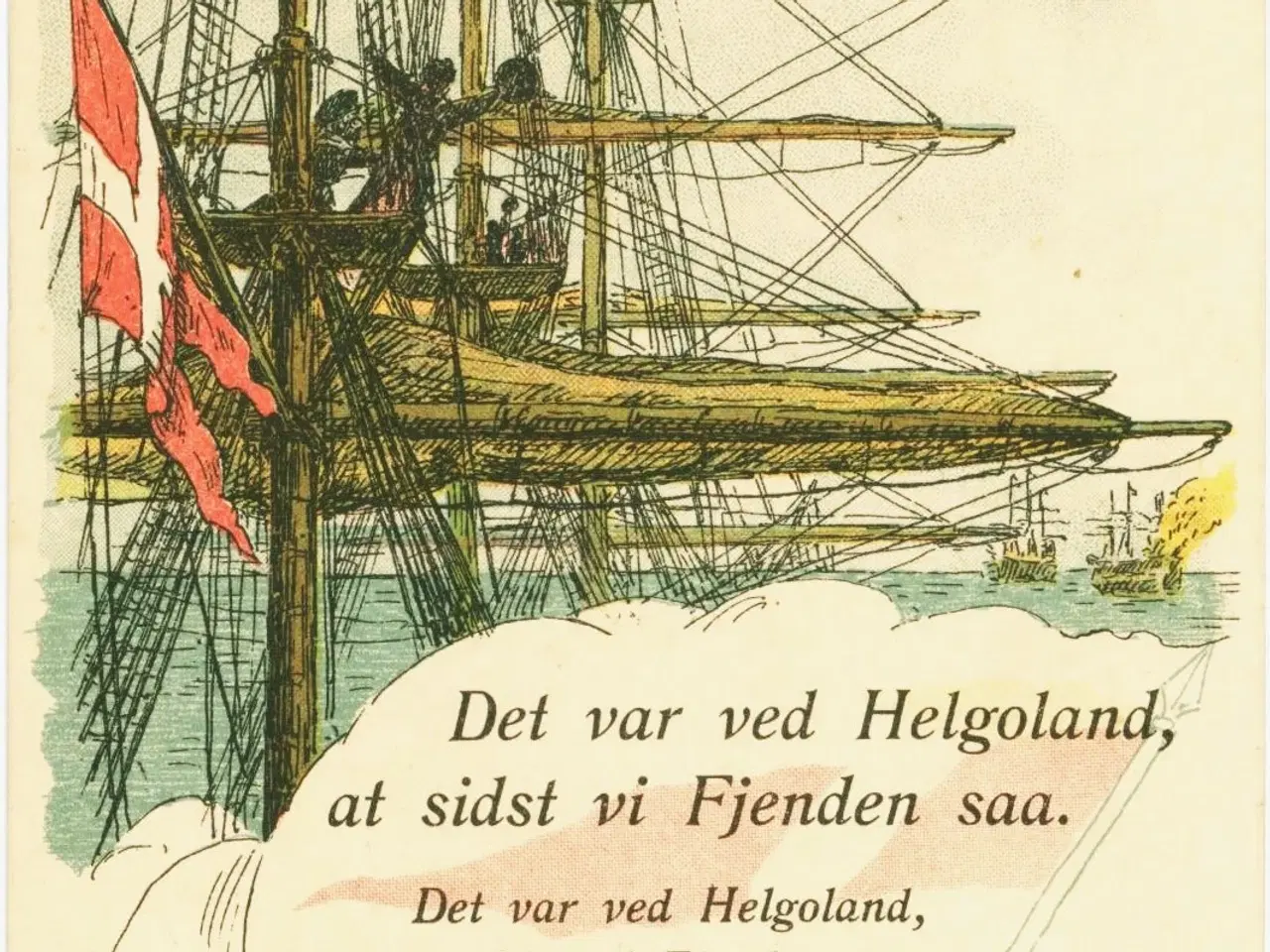 Billede 1 - Krigen 1864. Helgoland-slaget
