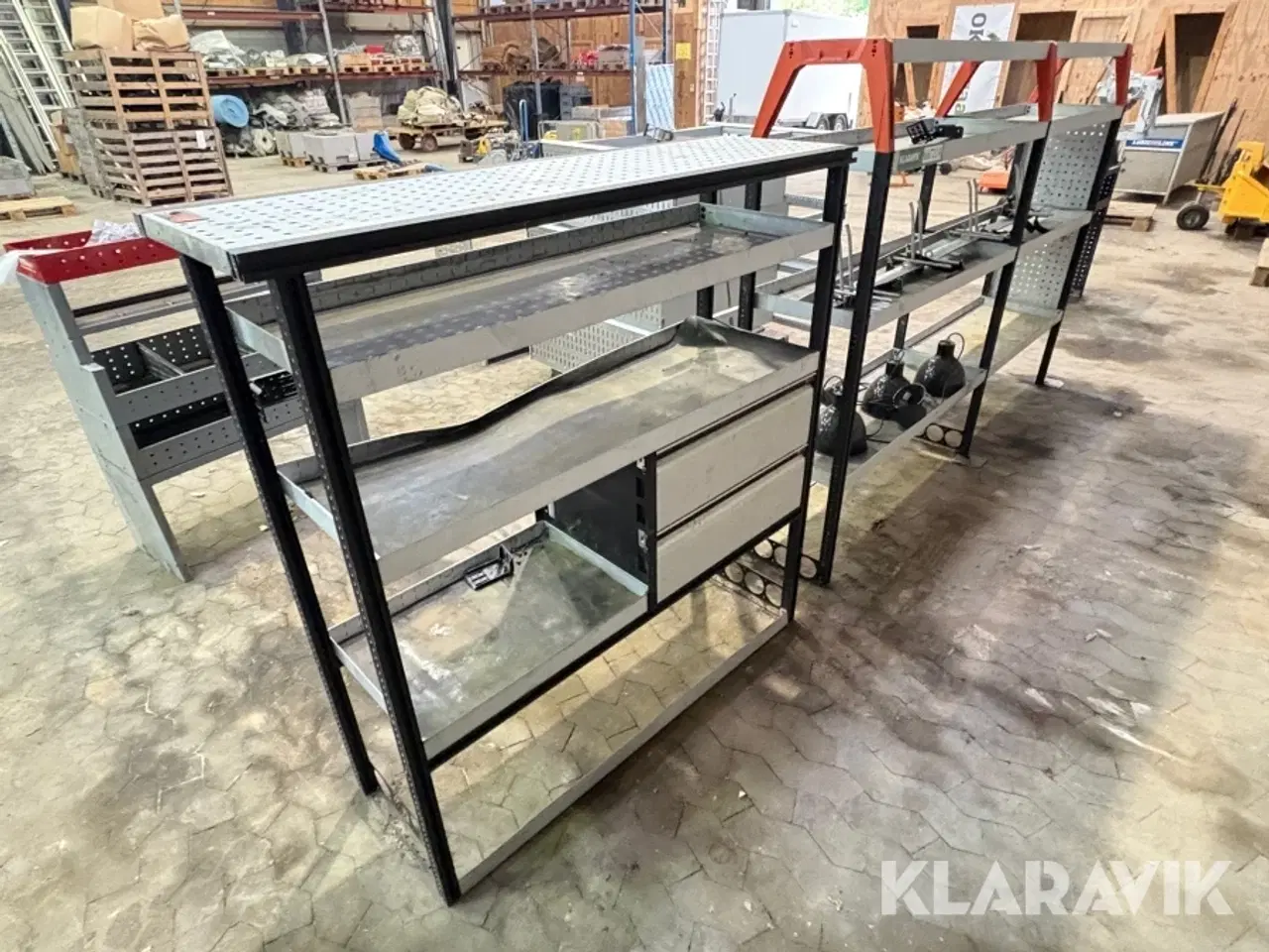Billede 2 - Bil inventar / reoler Work system