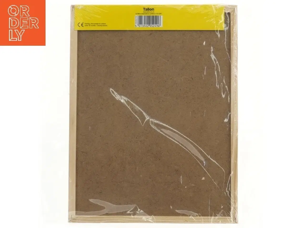 Billede 2 - Tavle med kridt og viskelæder fra Tallon (str. 23x30 cm)