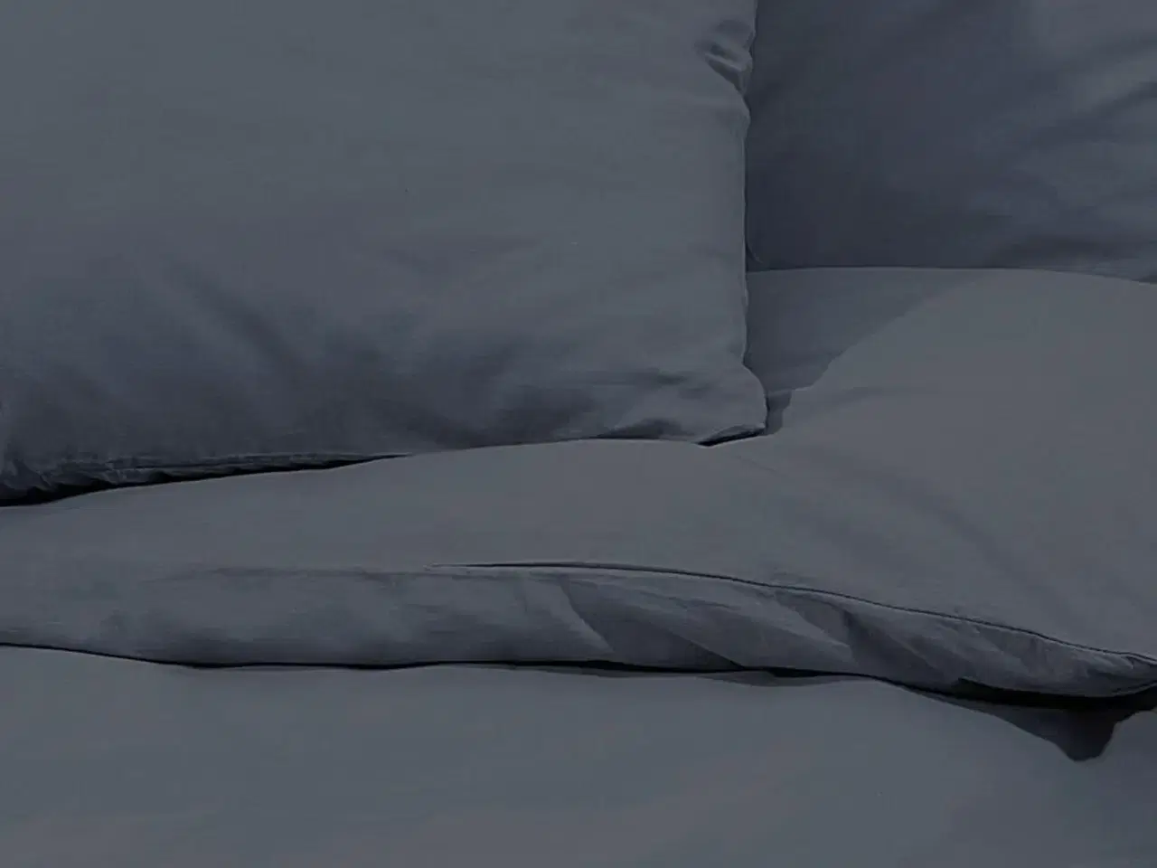 Billede 7 - Sengetøj 200x220 cm let mikrofiberstof antracitgrå