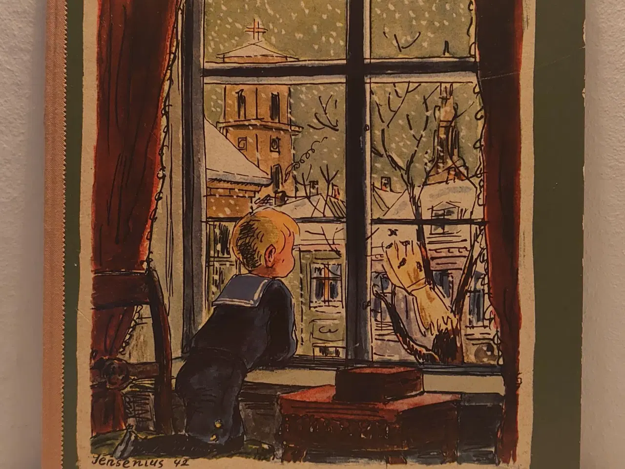 Billede 1 - J.Krohn: Peters Jul. Gyldendal år 1959 (Hardcover)