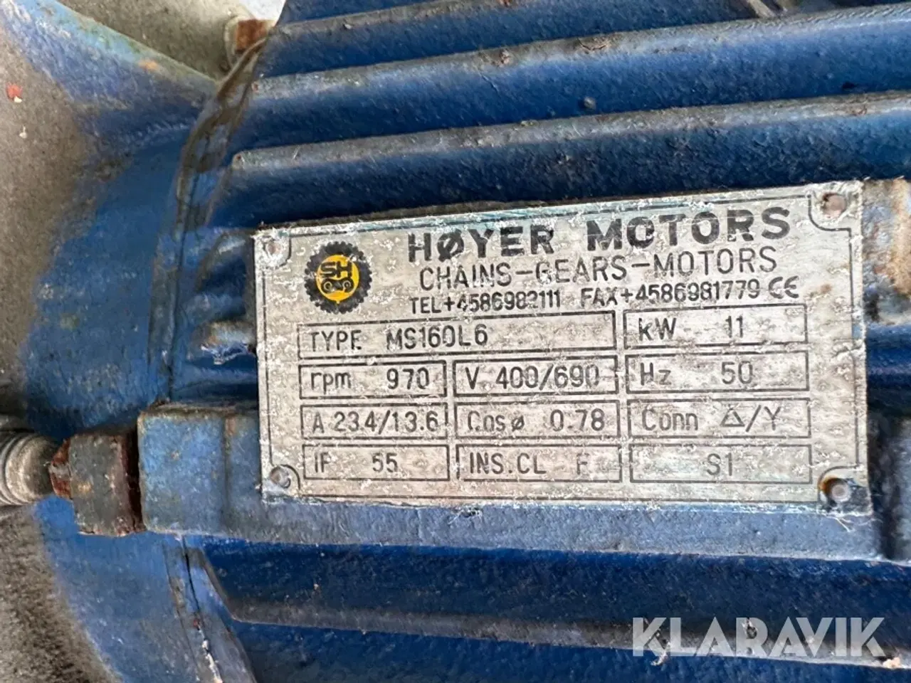 Billede 7 - Hydraulikstation Dani-tec høyer motor