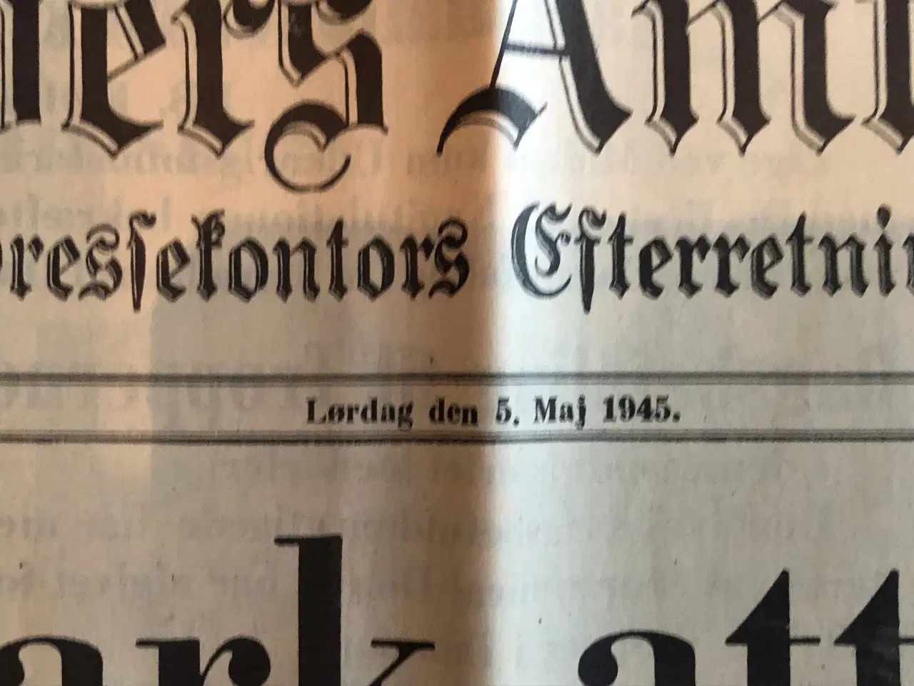 Billede 11 - aviser 5 maj 1945