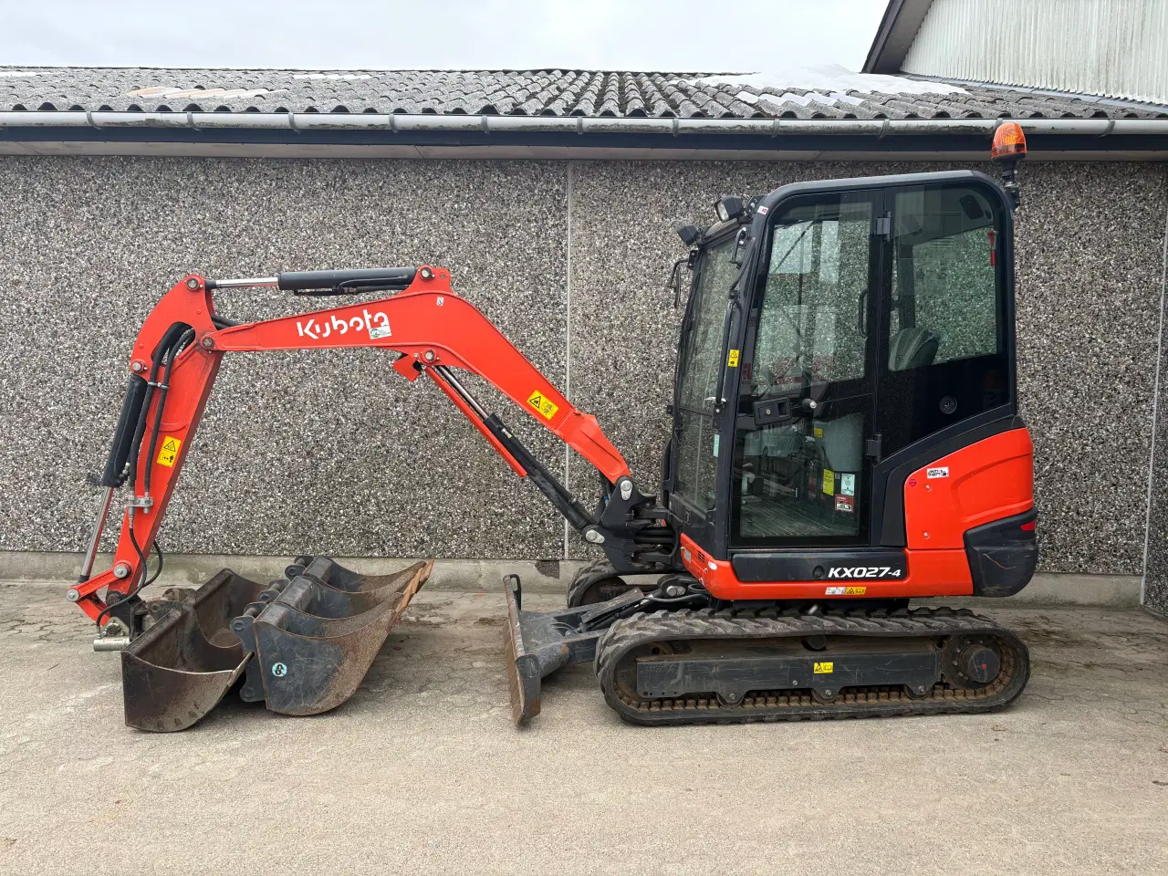 Billede 1 - Kubota KX027-4 minigraver 