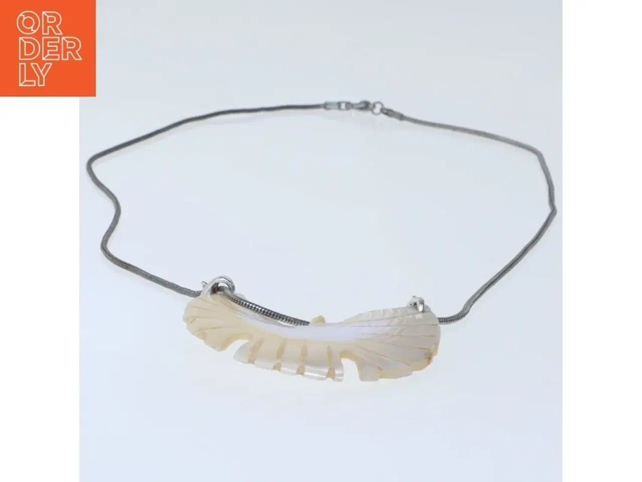 Billede 3 - Halskæde med skaller (str. 43 cm)