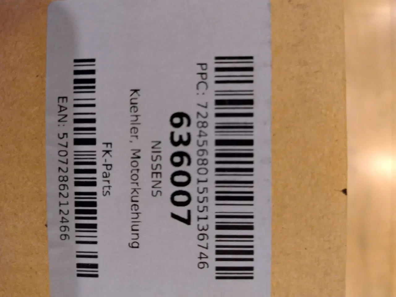 Billede 2 - Køler til Citroen og Peugeot. Ny aldrig brugt.