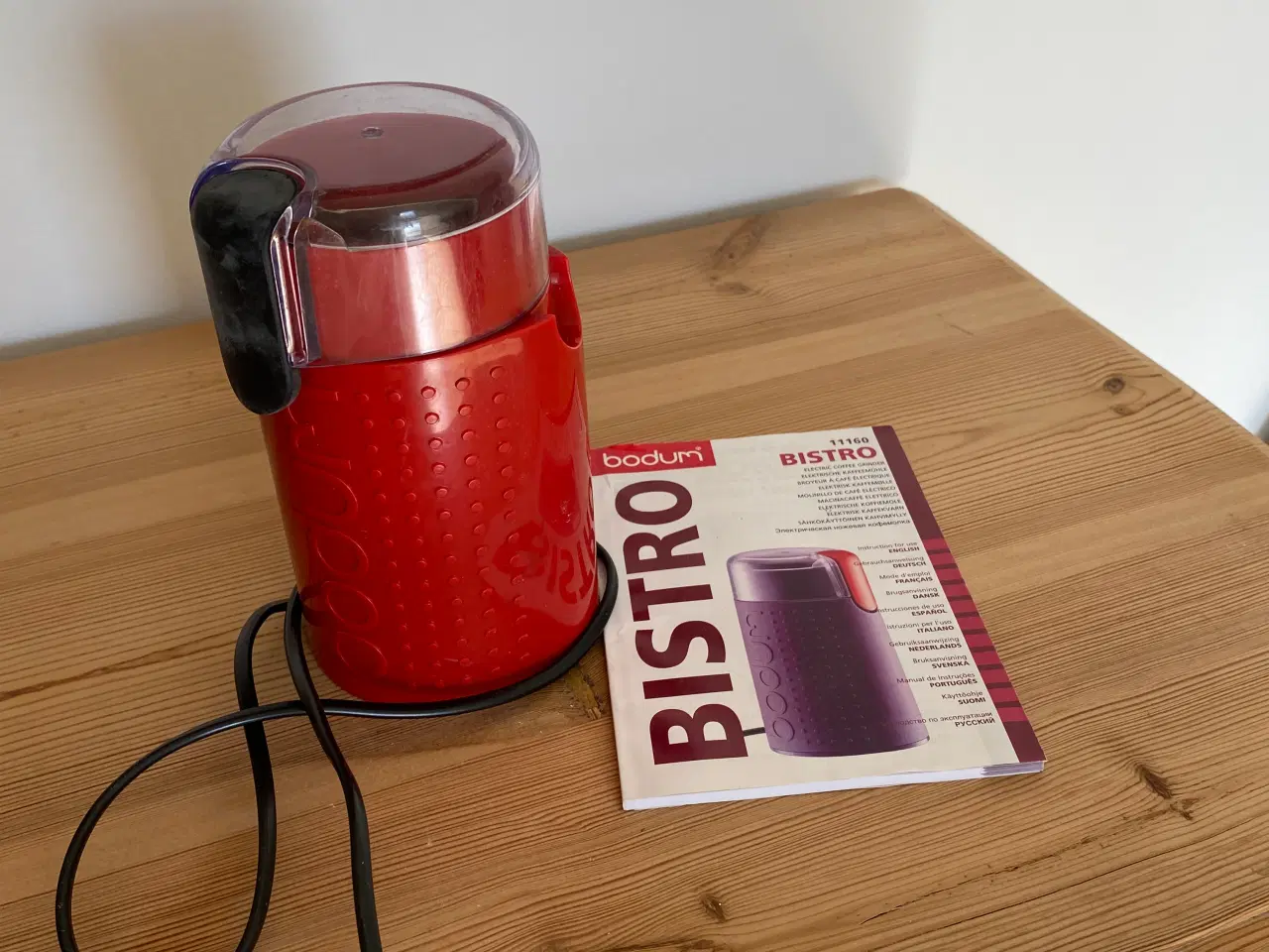 Billede 1 - Bistro kaffekværn - brugt meget få gange.